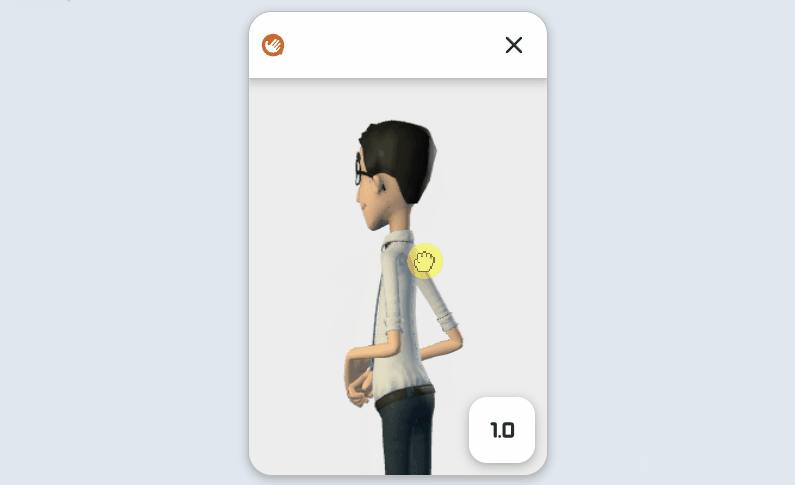 Exemplo de rotação